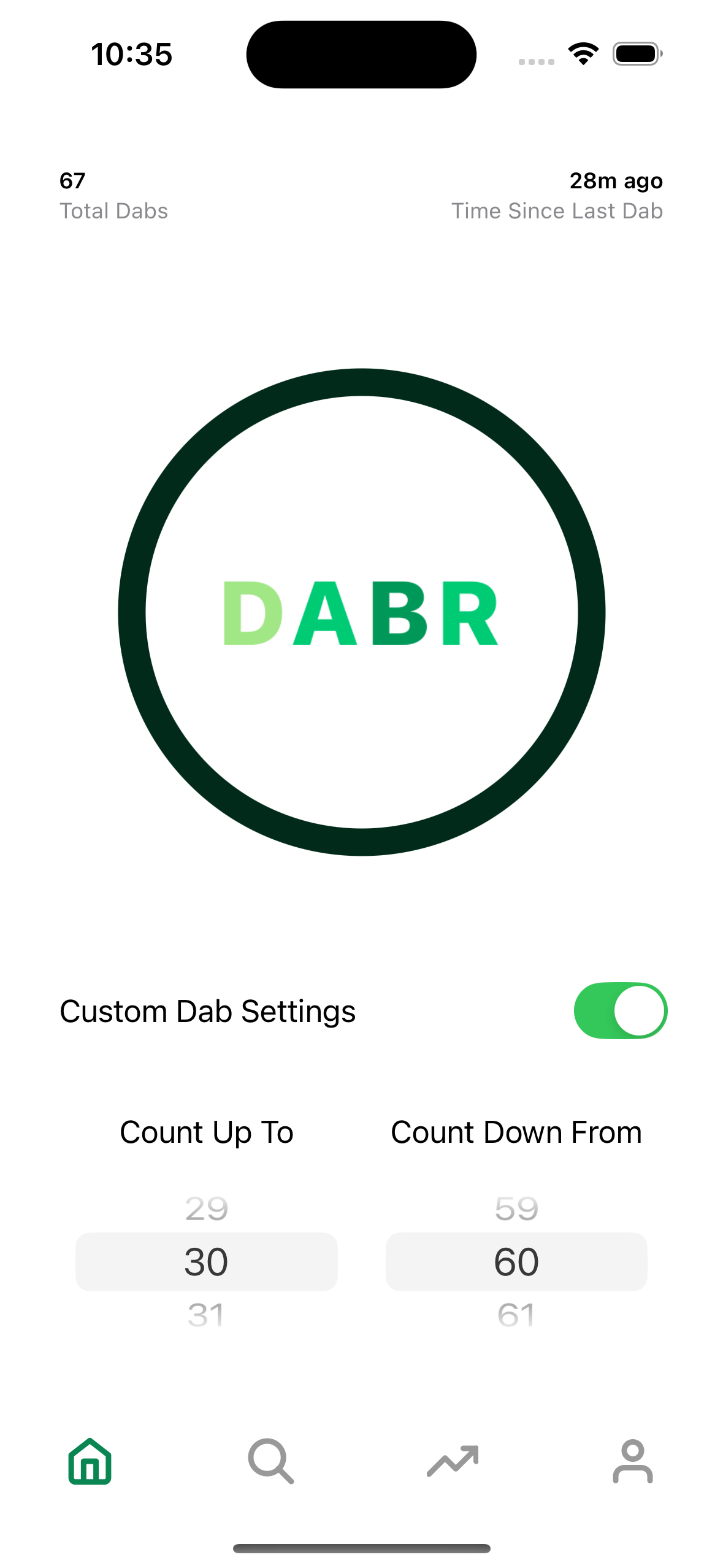 Dab Timer Icon